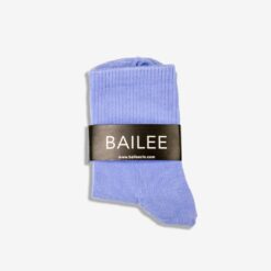 BAILEE CLASSICS hohe Socken in blau aus Baumwolle